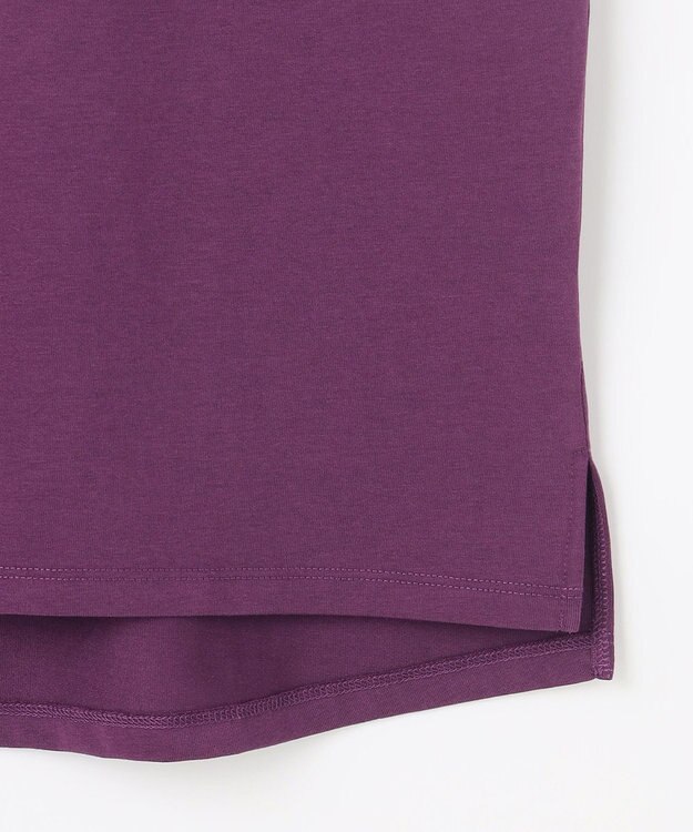 ANY L ANYファンクションロゴTシャツ パープル