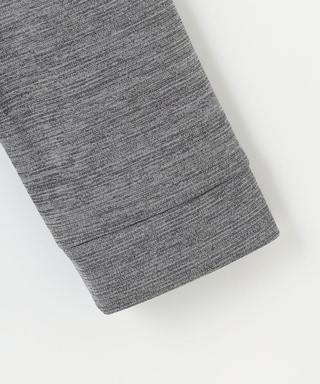 JOSEPH ABBOUD MOUNTAIN 【ソフト/吸水速乾】メランジバックメッシュ Tシャツ グレー系