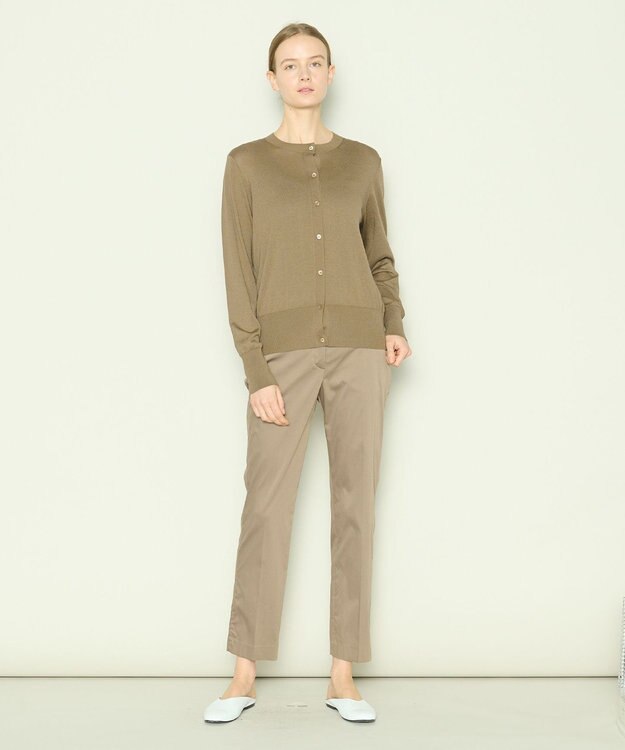 JOSEPH シルクコットン　カーディガン Frozen Mocha