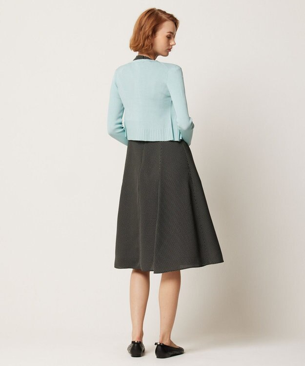 TOCCA AJISAI CREWNECK カーディガン ペールグリーン系