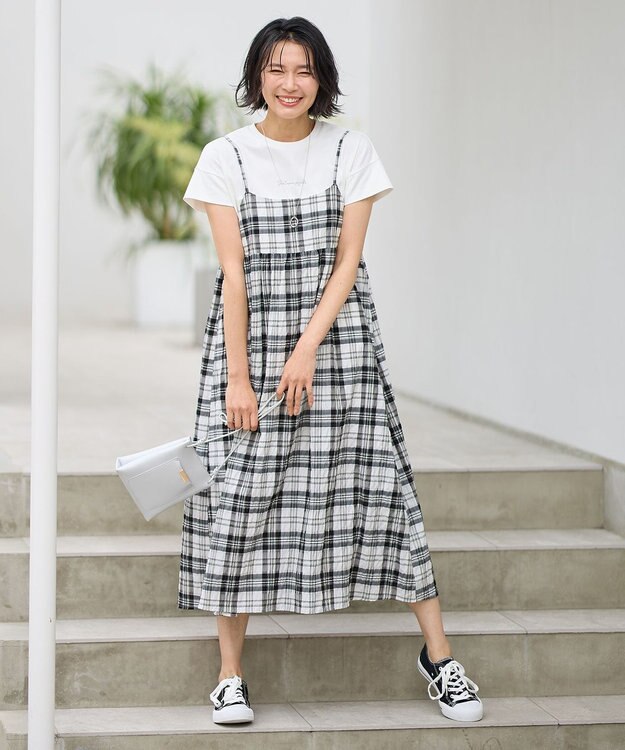 ANY エンブロイダリーロゴTシャツ オフ