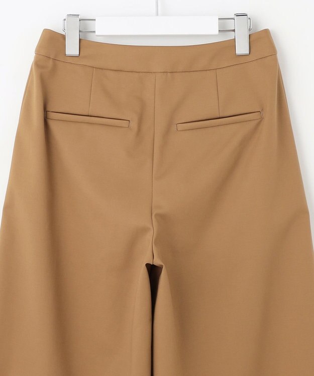 自由区 【カトリエムブーケ】Belle forme スーパーワイドパンツ キャメル