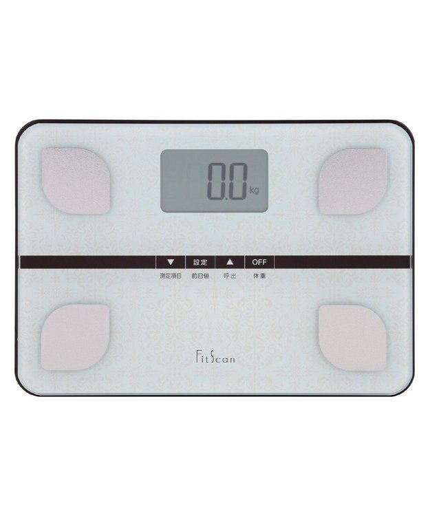 YAMATO テーブル＆キッチン 【タニタ】体組成計 フィットスキャン  ホワイト  FS-103-WH ホワイト