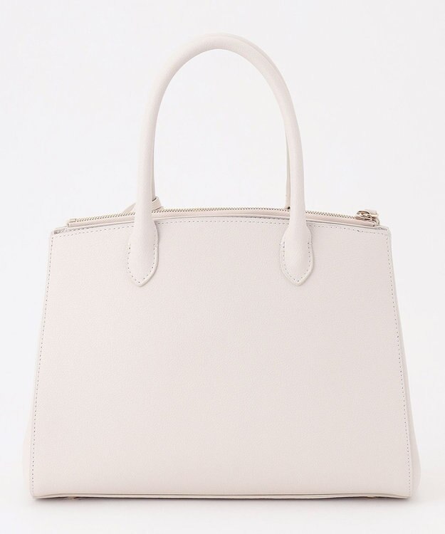 TOCCA HAPPY KEY LEATHERBAG レザーバッグ アイボリー系