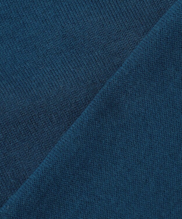 J.PRESS LADIES 【洗える】トリムツイン ニット グリーン系