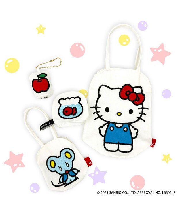 ROOTOTE 8493【サンリオ：ハローキティ4点セット】IP.ネコリョーシカ.ハローキティ-A 01：ハローキティ