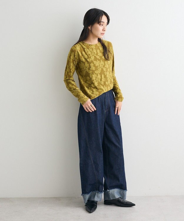 CRAFT STANDARD BOUTIQUE カーブデニムパンツ Indigo