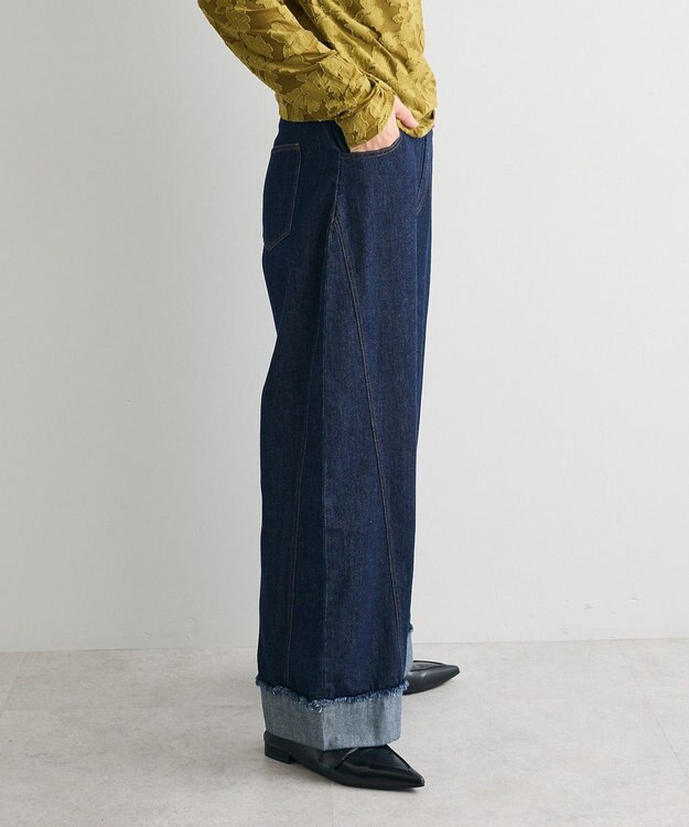 CRAFT STANDARD BOUTIQUE カーブデニムパンツ Indigo