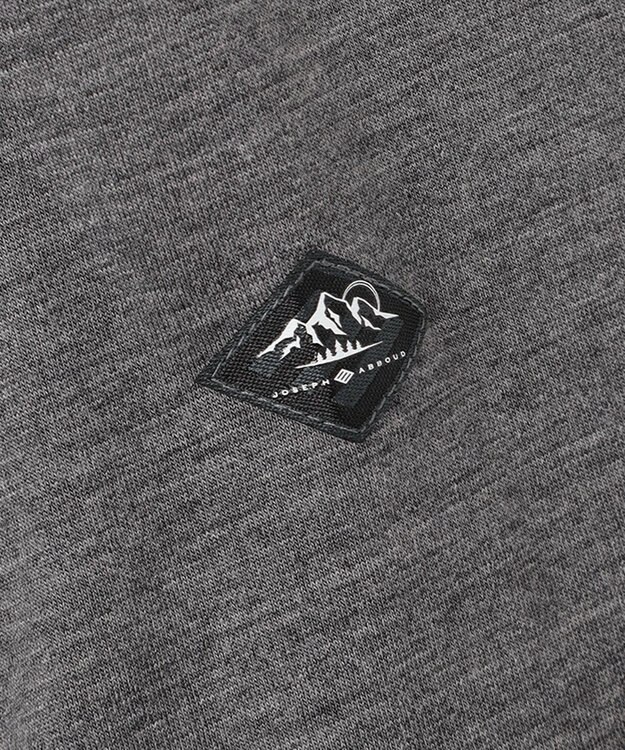 JOSEPH ABBOUD MOUNTAIN 【UNISEX】メリノウール天竺 カットソー ライトグレー系