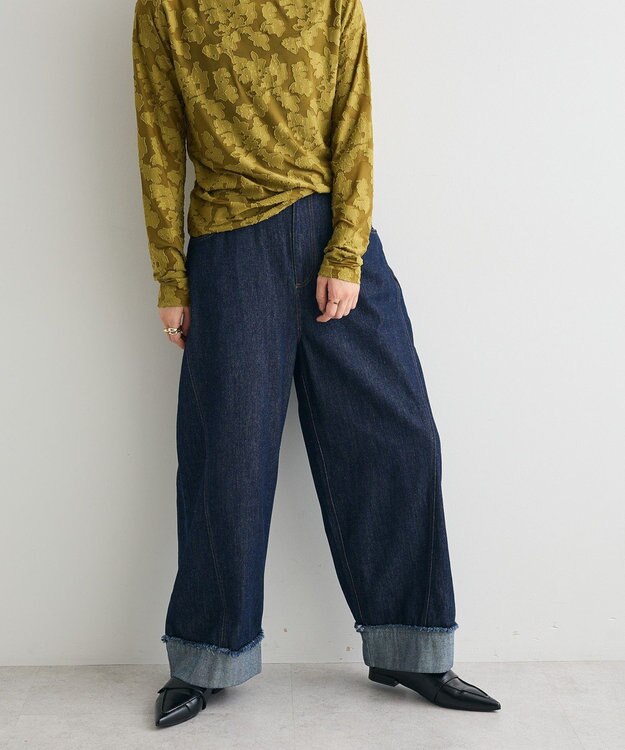 CRAFT STANDARD BOUTIQUE カーブデニムパンツ Indigo