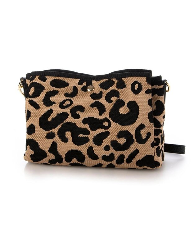 UNBILLION カシュカシュ cachecache / 柄アソートジャガード三つ口ショルダーバッグ レオ