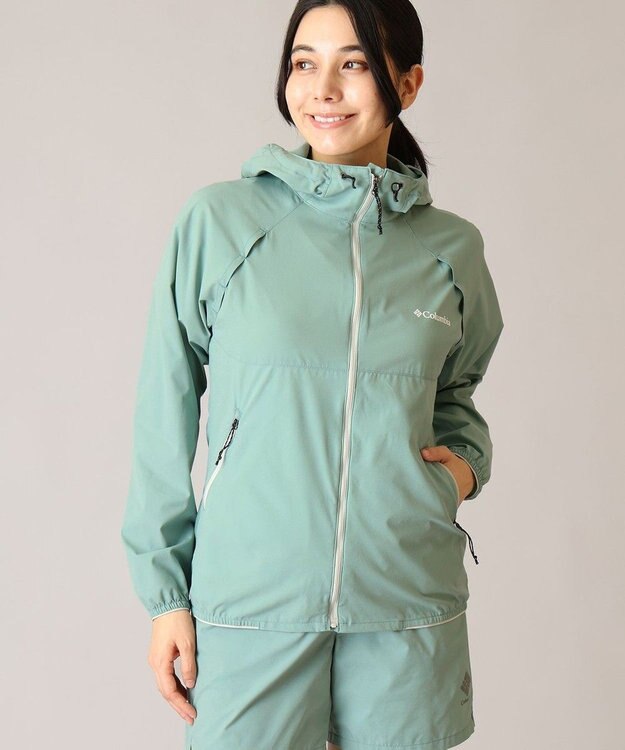 Columbia Columbia/ ウィメンズトレイルラッシュソフトシェルジャケット /コロンビア Dusty Green