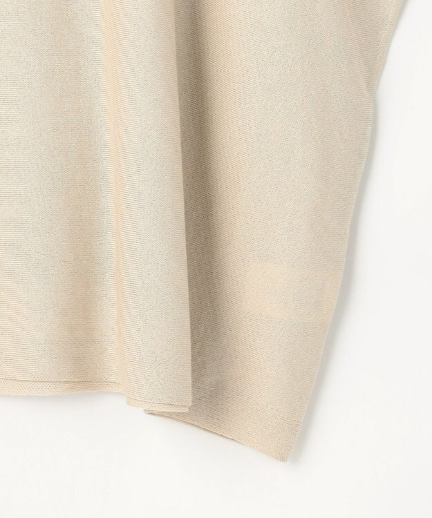 自由区 ドライシアーファインゲージプルオーバー ニット ベージュ