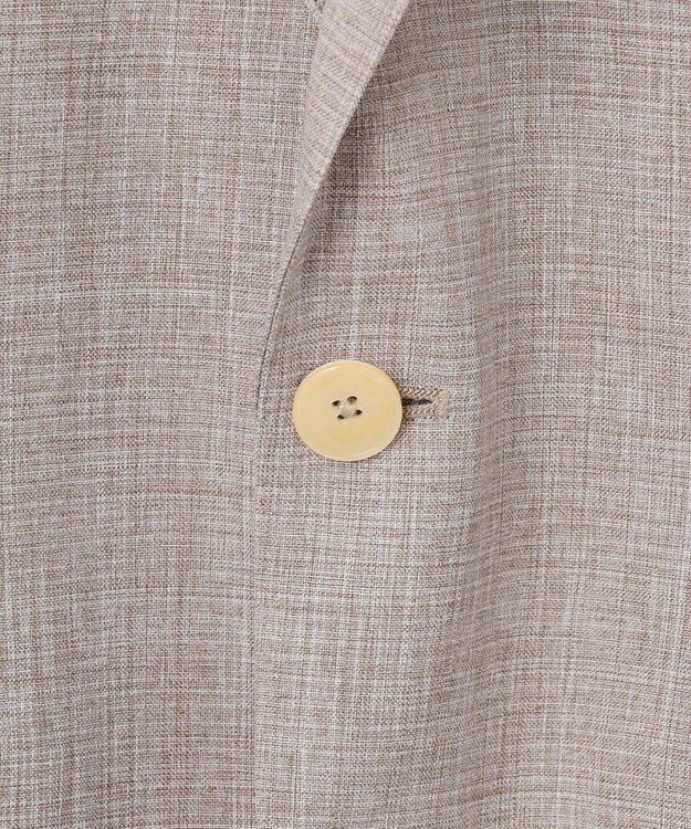 GOTAIRIKU ウォッシャブルに進化【洗える/シワになりにくい/ストレッチ】タイワンタフタ ジャケット ベージュ系