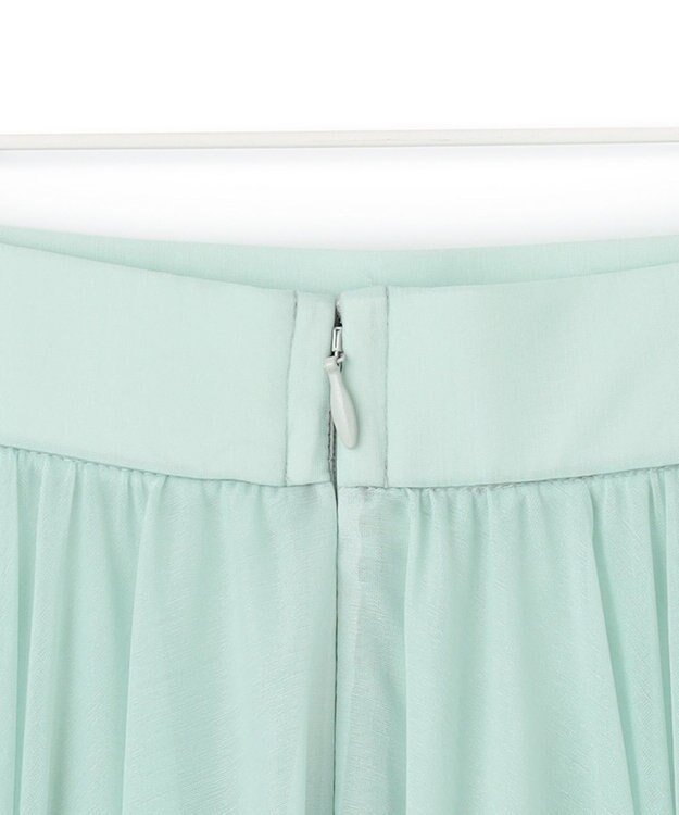 ICB 【WEB限定・洗える】SheerGloss スカート ライトセラドン系