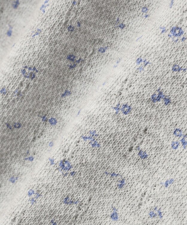 earth music&ecology アイレットミニ裏毛Tシャツ Gray Mixture