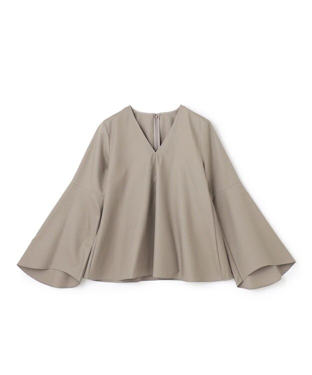 BEIGE， PERSIMMON / フレアーブラウス Slate