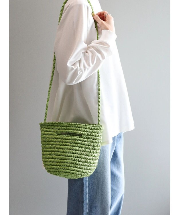 AMERICAN HOLIC ペーパーミニショルダーＢＡＧ Light Green