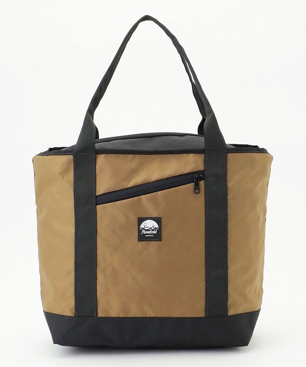 JOSEPH ABBOUD MOUNTAIN 【Flowfold・リサイクル素材】Porter Zipper Tote 16L トートバック ダークブラウン系