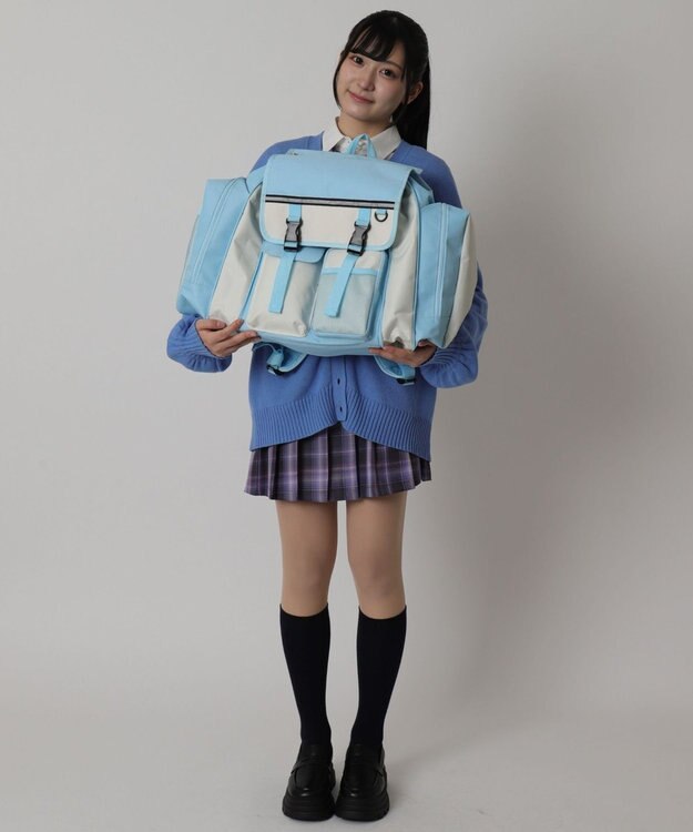 WEGO BIGポケット拡張バックパック 柄3