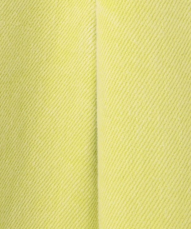 GRACE CONTINENTAL ワイドコクーンデニムパンツ イエロー