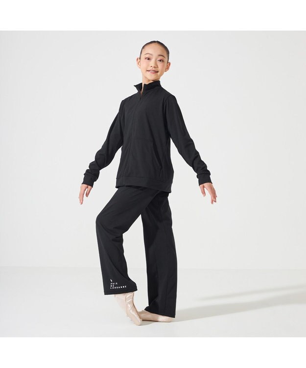 Chacott ウォームアップパンツ ブラック