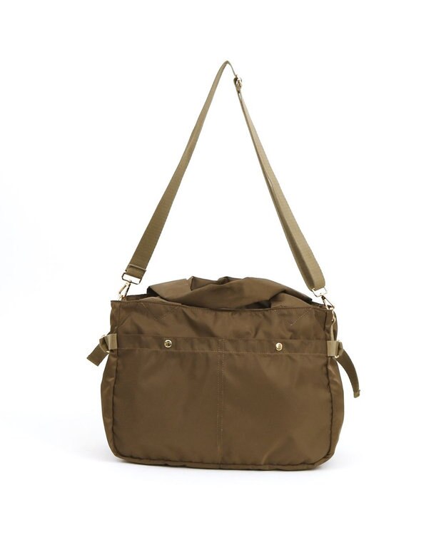 UNBILLION カシュカシュ cachecache / ナイロンタウン2wayボストンバッグ ブラウン