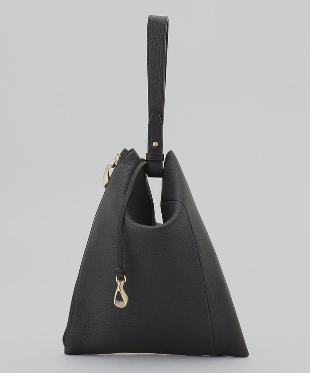 GOTAIRIKU 【ETIAM】シュリンク トライアングルポーチ《Prism》 ブラック系