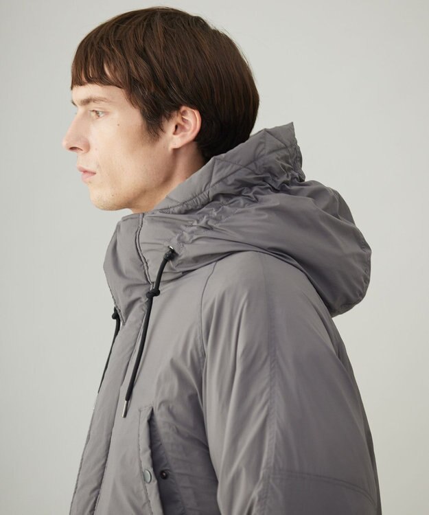 UNFILO MENS 【男女兼用】ウォーム ライトムーブ ミリタリーアウター  [24年秋冬商品] グレー