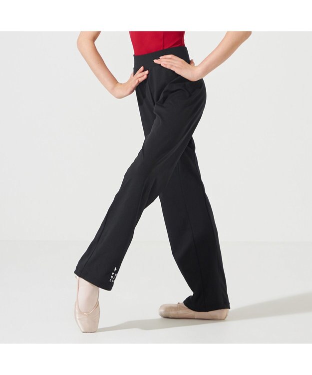 Chacott ウォームアップパンツ ブラック