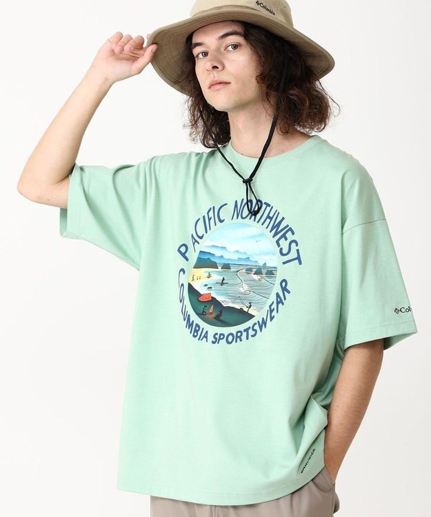 Columbia Columbia/ レイクトゥアベニューグラフィックショートスリーブTシャツ /コロンビア New Mint、 PNW