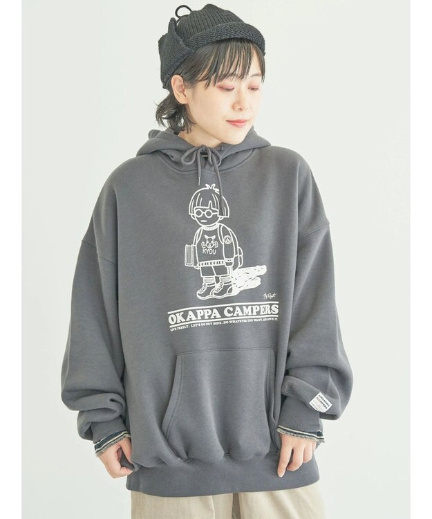 CRAFT STANDARD BOUTIQUE ＵＲＡＮＩＷＡ　ＣＡＭＰＥＲＳ　ＰＡＲＫＡ Charcoal Gray