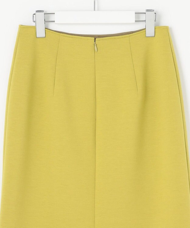 J.PRESS LADIES L 【WEB限定カラーあり・洗える】ダンボール ナロー スカート ピスタチオ系