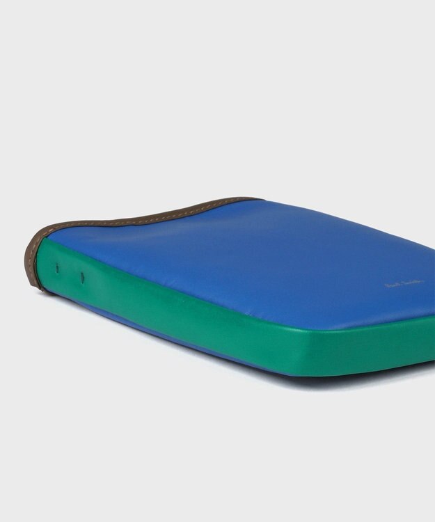 Paul Smith ソフトレザー ミニショルダーバッグ ブルー