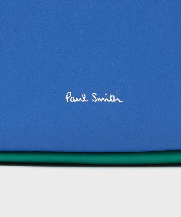 Paul Smith ソフトレザー ミニショルダーバッグ ブルー