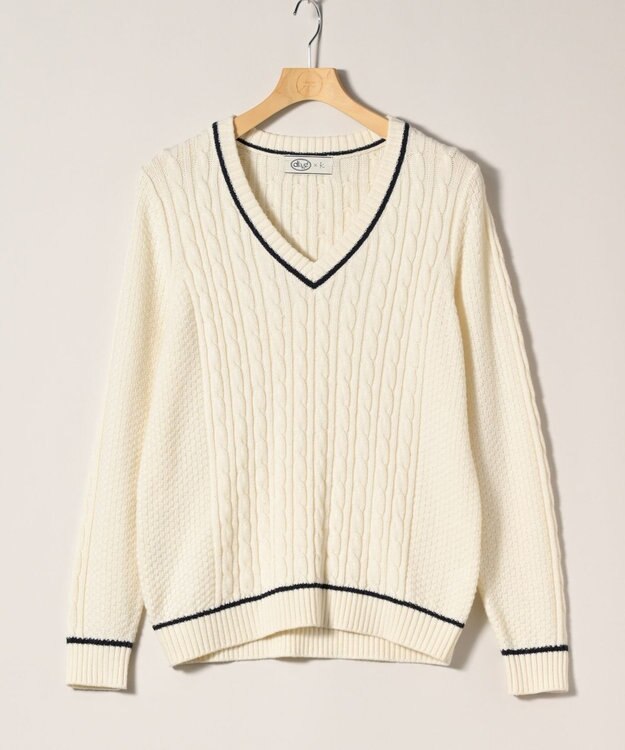 ONWARD Reuse Park 【組曲】ニット秋冬 オフホワイト