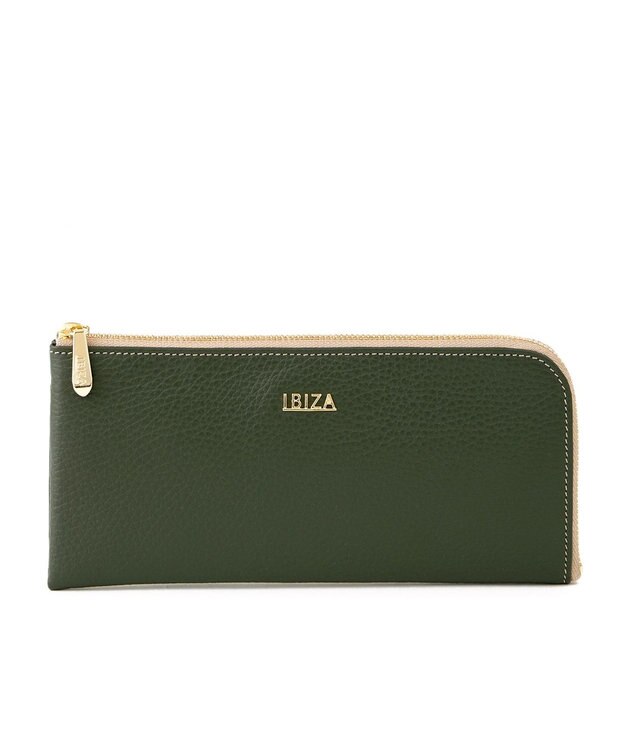 IBIZA クラシカ　L字ファスナー長財布 緑