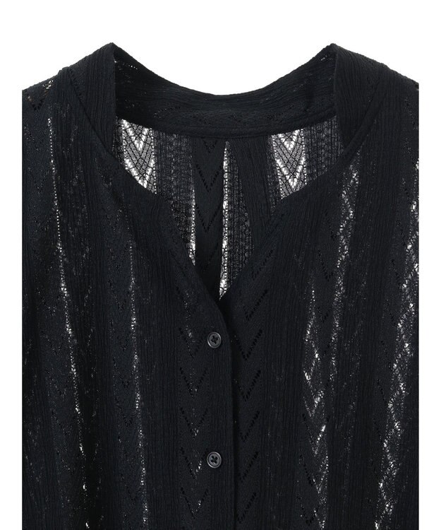 CRAFT STANDARD BOUTIQUE レースシャツ Black