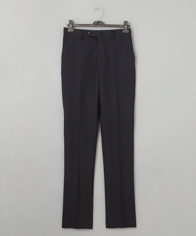 GOTAIRIKU オールシーズン対応【御幸毛織】WOOL×SOLOTEX ストレッチスーツ（ブラックストライプ） ブラック系1