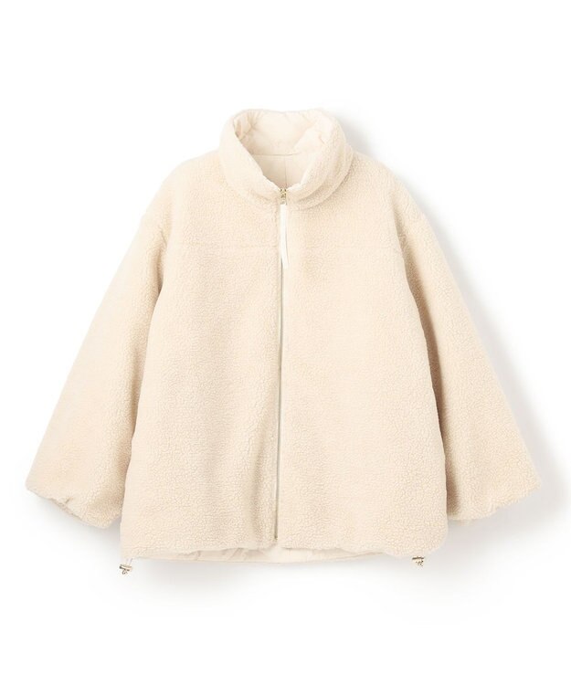 UNFILO 【TAION×UNFILO】リバーシブルボアダウン クリーム