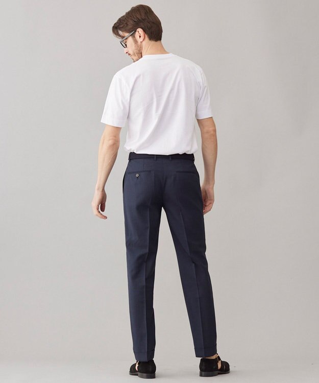 GOTAIRIKU ビジネスインナー/下着兼用【パックT】5.6oz 綿100％ スムース光沢加工 Tシャツ（Vネック/2枚セット） ホワイト系