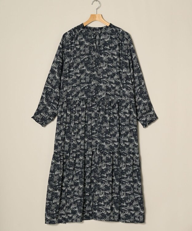 ONWARD Reuse Park 【23区】ワンピース秋冬 ネイビー