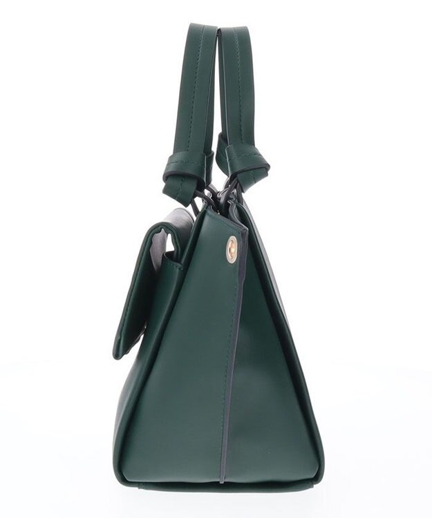 LANVIN en Bleu ルイーズ 2wayトートバッグ（ポーチ付き） ダークグリーン