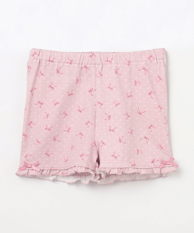 ANY KIDS 一分丈 スパッツ リボンドット