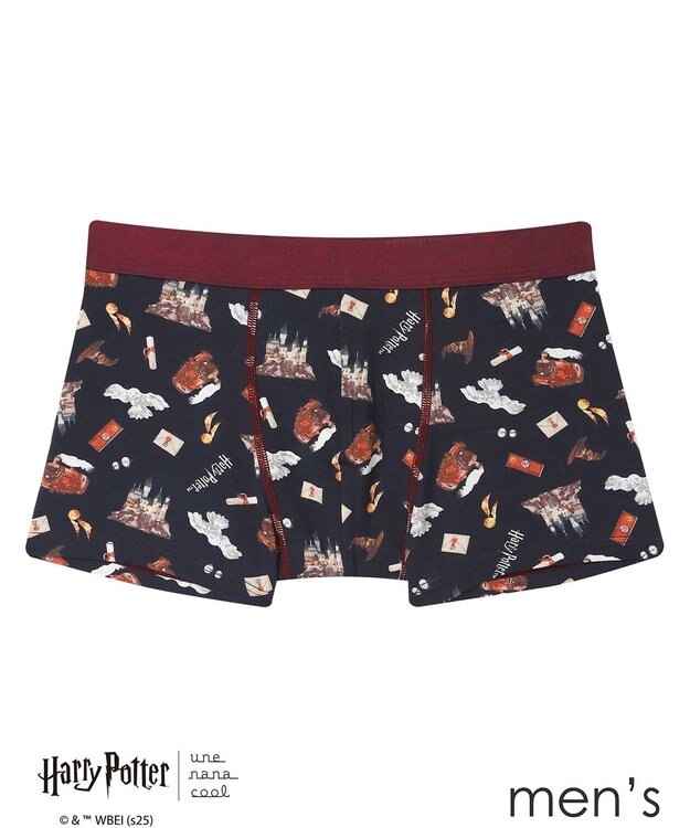 une nana cool 【ハリー・ポッターコラボ】 Harry Potter * une nana cool メンズボクサーパンツ ネイビー