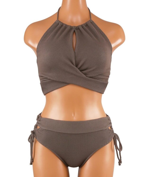 San-ai Resort（三愛水着楽園） ノンワイヤー水着　9M【San-ai Resort（サンアイリゾート）】 カーキ