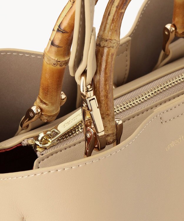 united bamboo バンブーハンドル トートバッグ ブラック系