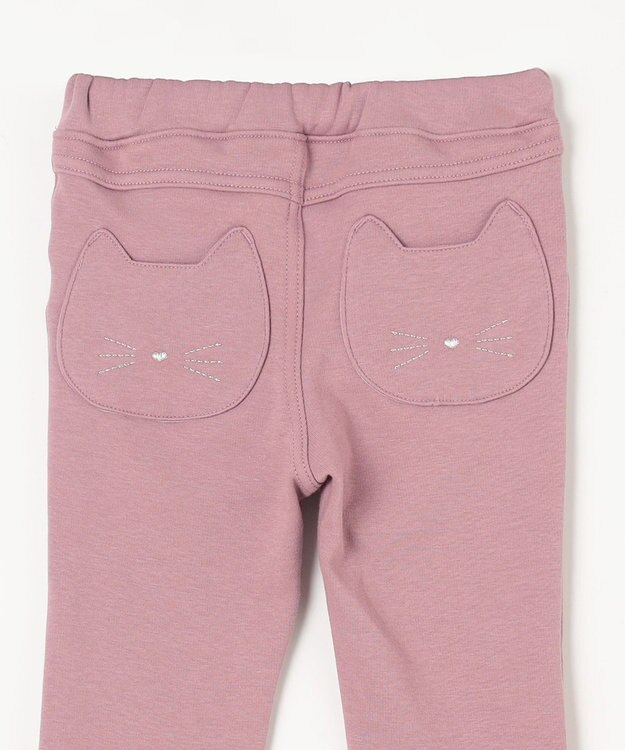 ANY KIDS 7days 裏シャギー ガーリー パンツ ピンク