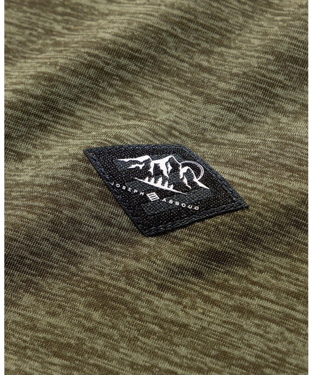 JOSEPH ABBOUD MOUNTAIN 【接触冷感・男女兼用】 クールスキンガードTシャツ カーキ系