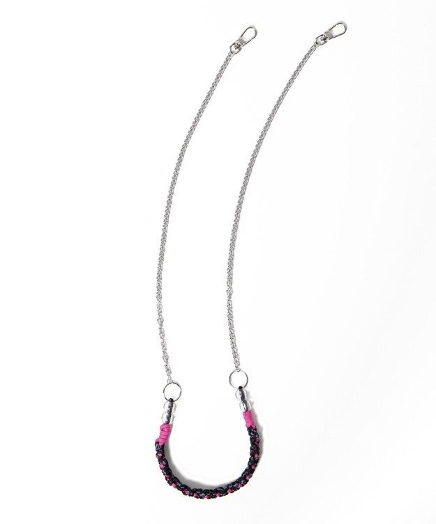 WEGO 配色ロープチェーンストラップ 柄4